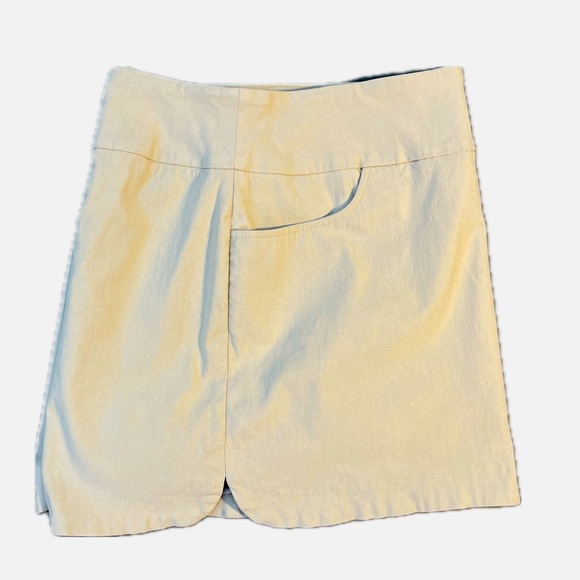 Coconut Row Palm Beach Pull On Double Pocket Skort Size 14P - Picture 2 of 6